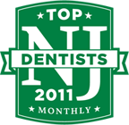 top nj dentist monthly 2011 logo